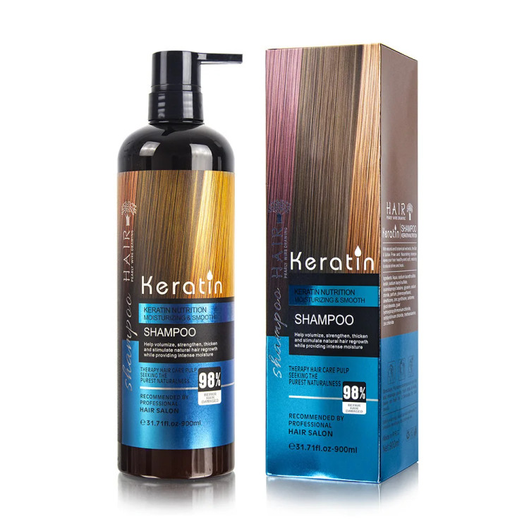 شامپو کراتین مدل hair shampoo keratin 98%