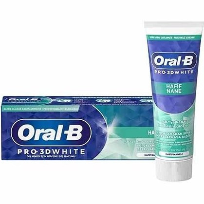 خمیر دندان اورال بی Oral B مدل Pro 3D White