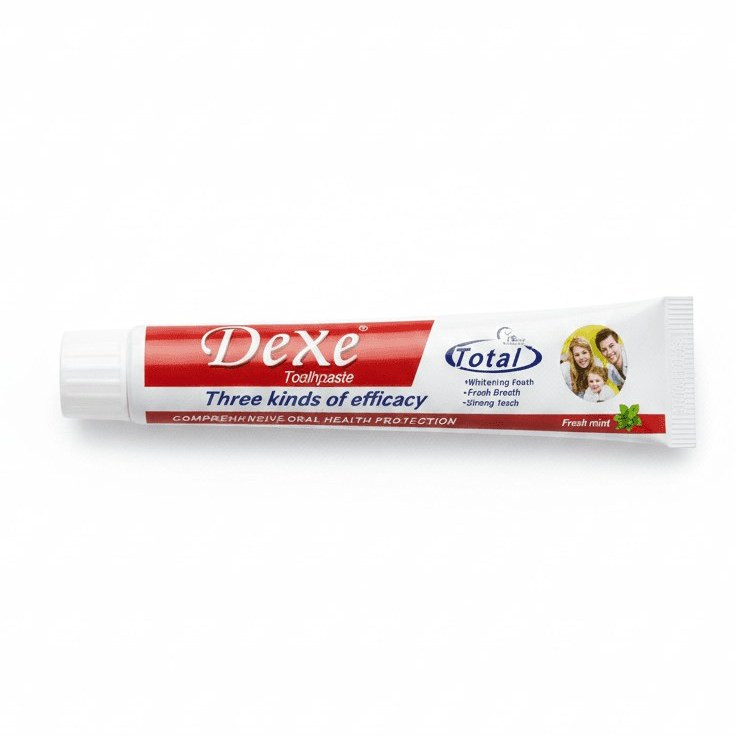 خمیر دندان Dexe مدل Total با طعم Fresh Mint – محافظت ۱۲ ساعته