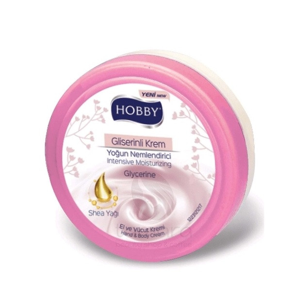 کرم مرطوب کننده دست و صورت مینی (جیبی) هوبی HOBBY حاوی عصاره آلوئهورا