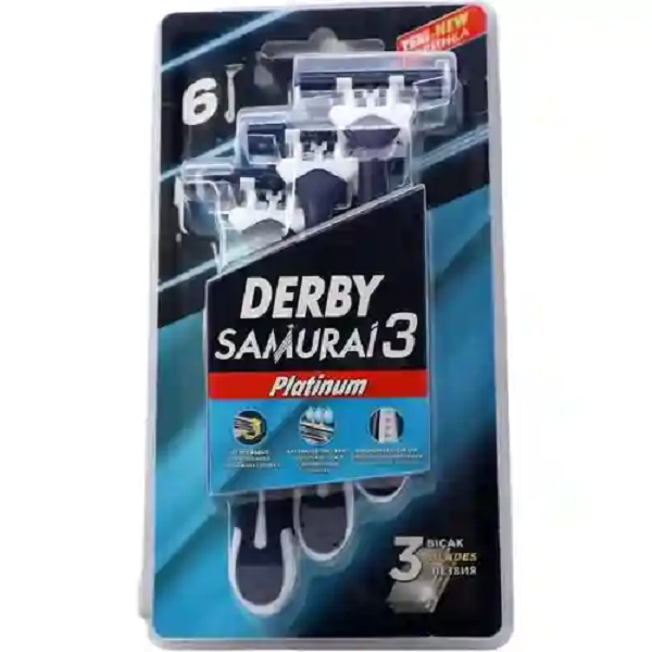 ژیلت دربی Derby سه تیغ بسته 6 عددی