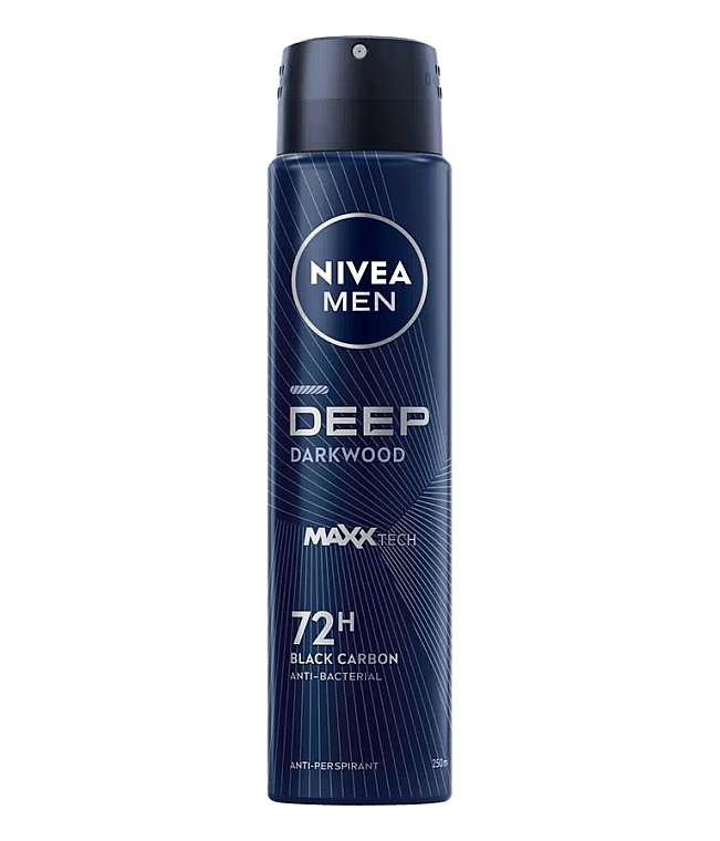 اسپری ضد تعریق نیوا Nivea مردانه مدل Deep Dark Wood حجم 200 میل